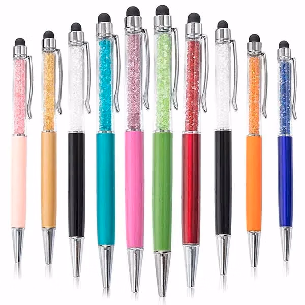 Crystal Ballpoint Stylus Pens For Touch Screens