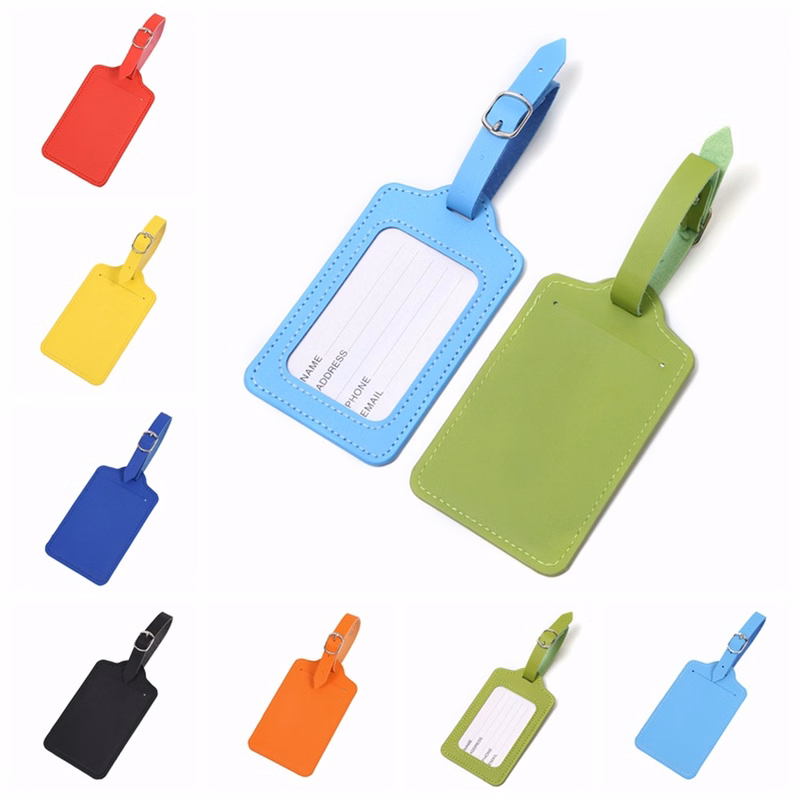 Leather Travel Luggage Tag