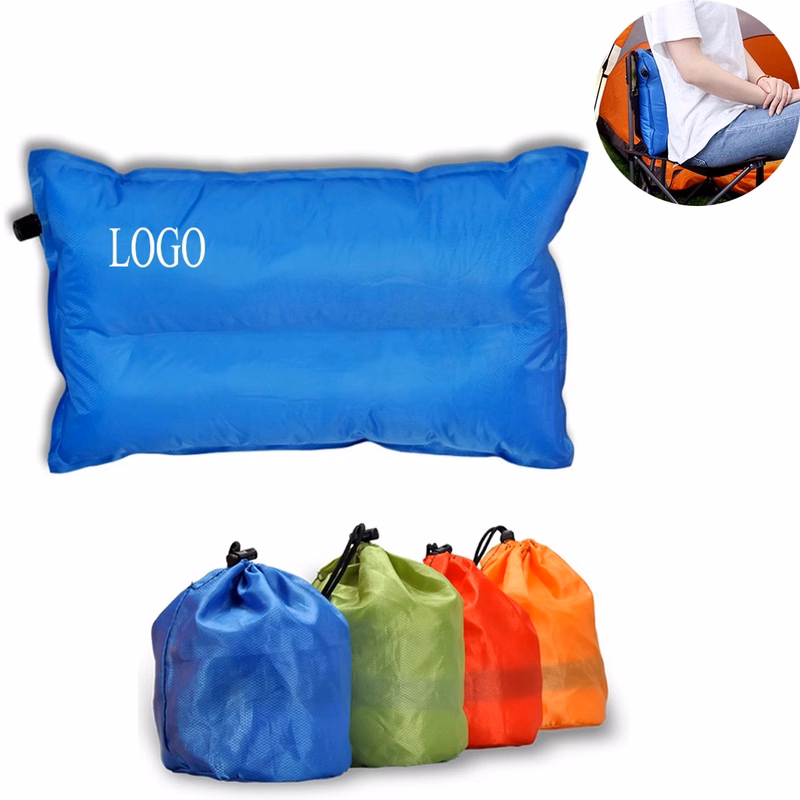 Automatic Air Inflatable Camping Pillow