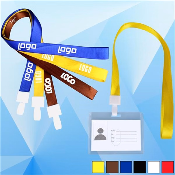 Transparent   ID Card Badge Holder Lanyard