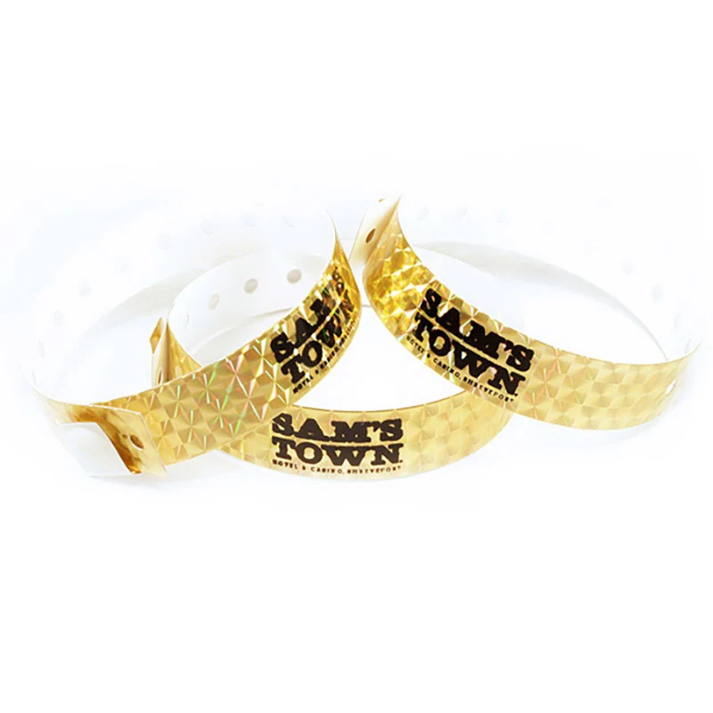 Plastic Holographic Wristbands 1