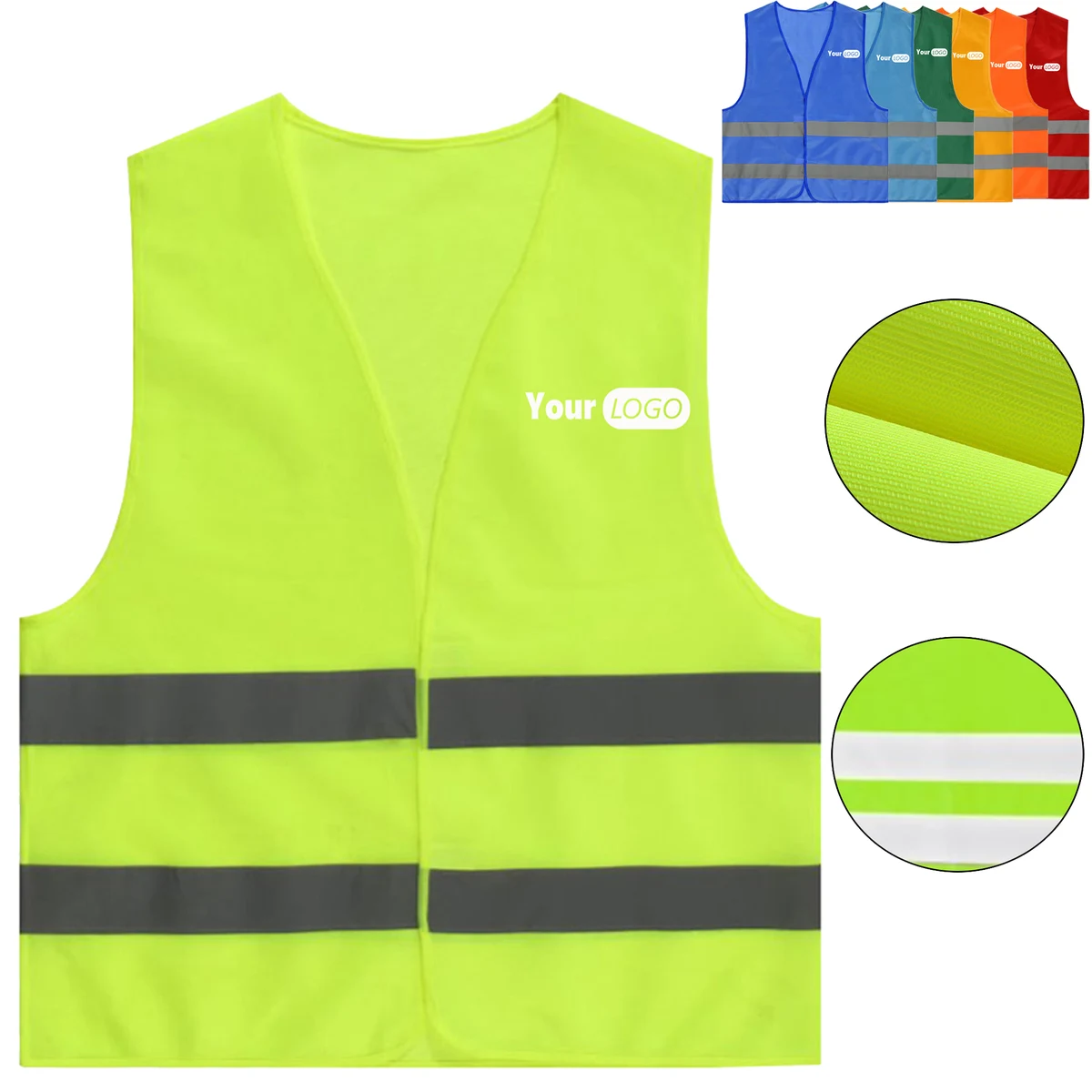 Reflective Work Safety Vest 1