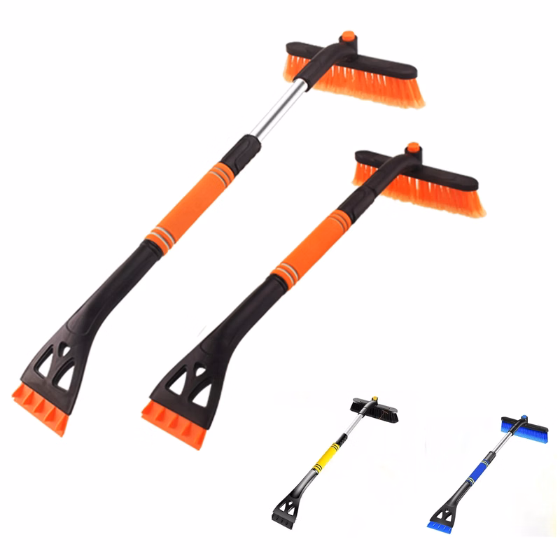 Snow Brush & Detachable Ice Scrapers For Car