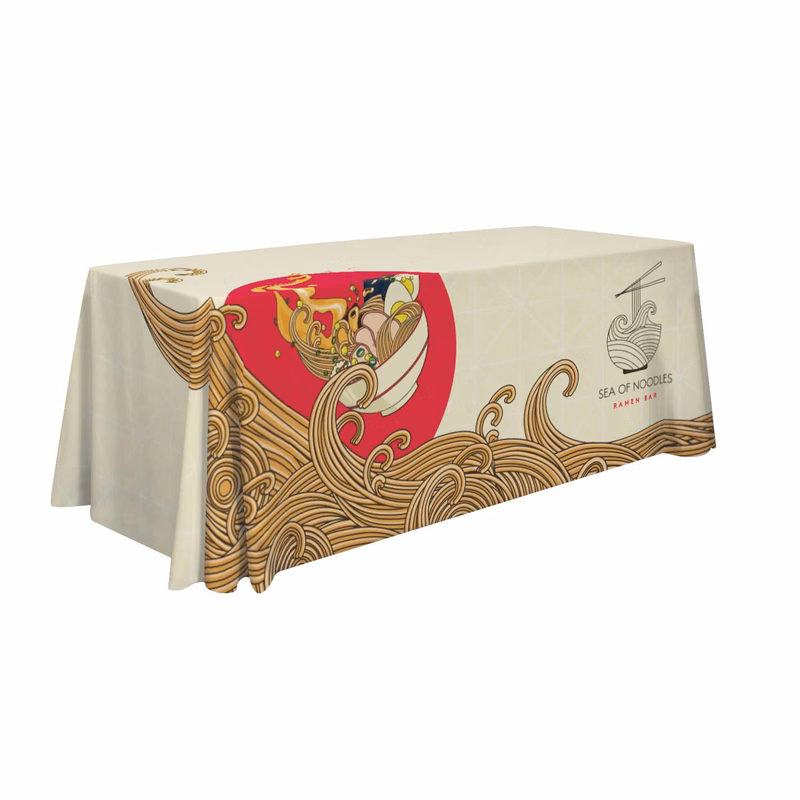 6' Standard Table Throw (Full-Color Full Bleed)