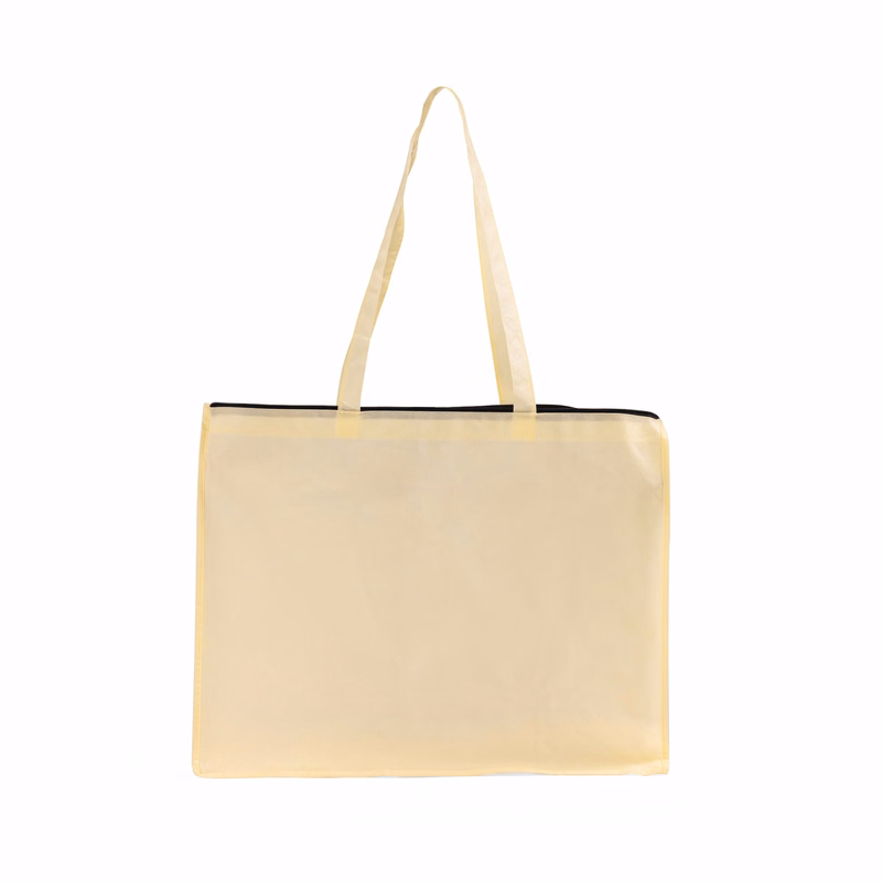 Carry All Zippered Non-Woven Tote Bag