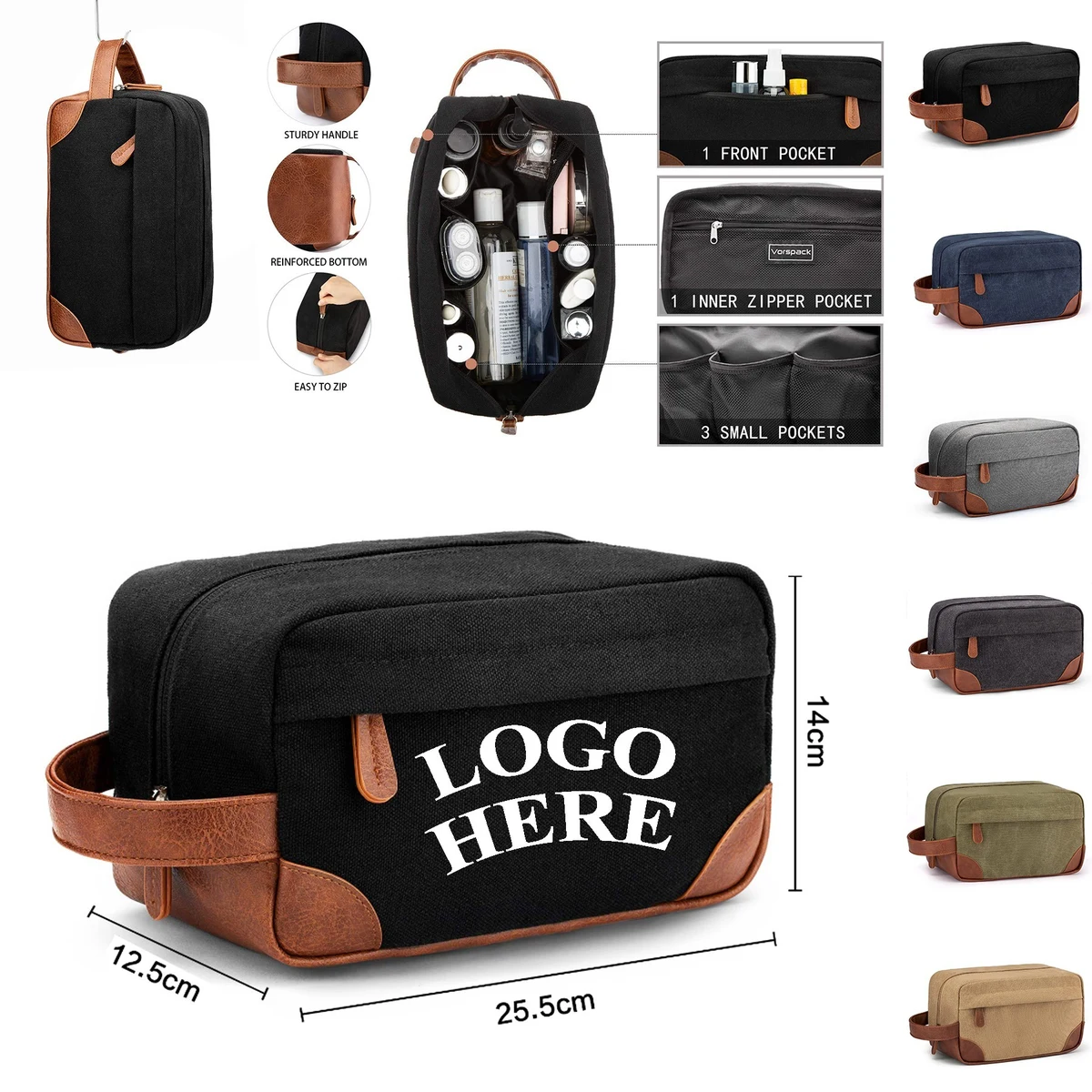Large Capacity Portable Toiletry Bag 1