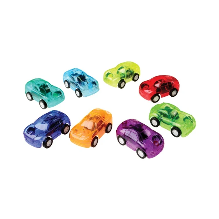 Transparent Pull Back Cars - Assorted 1