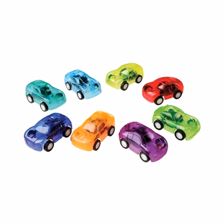 Transparent Pull Back Cars - Assorted