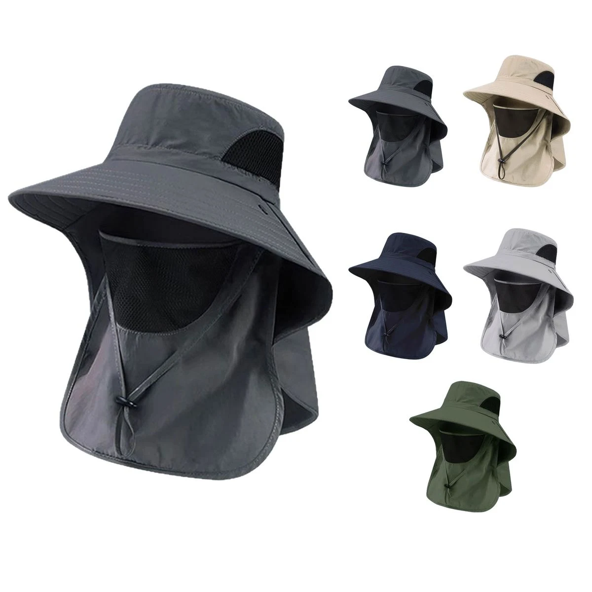 Face & Neck Coverage Travel Sun Hat 1