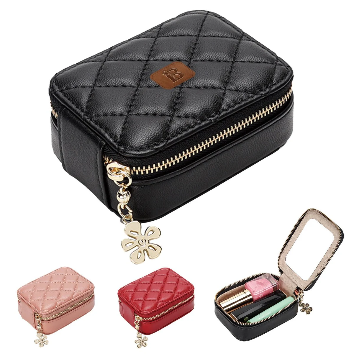 PU Leather Mini Lipstick Bag Case 1