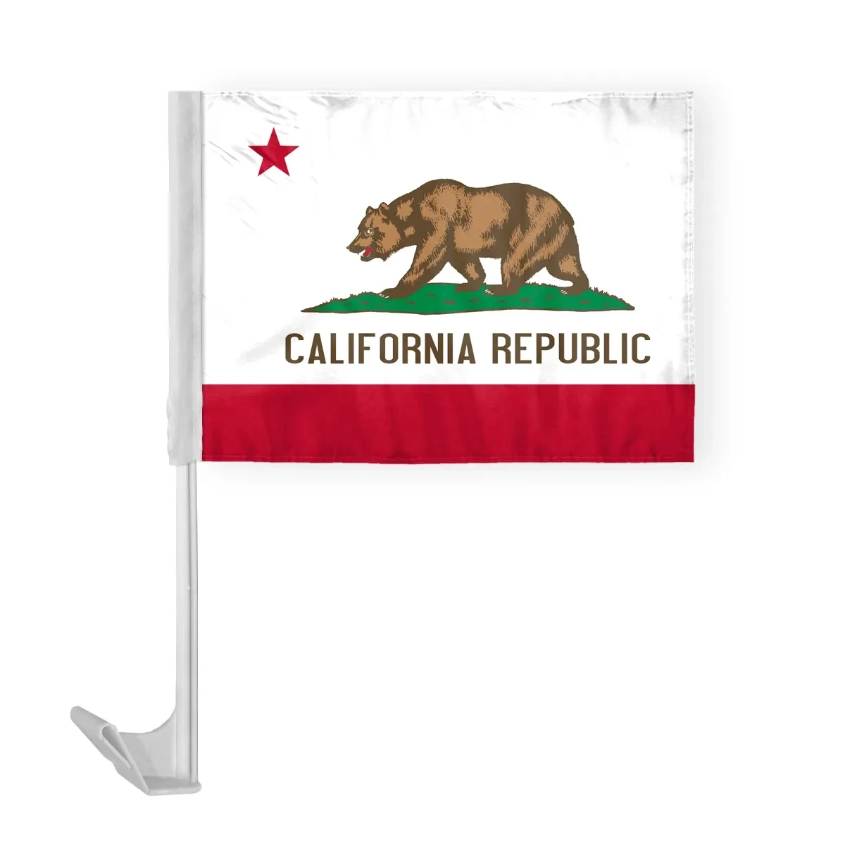 12"x16" & 10.5"x15" California Car Flags 1