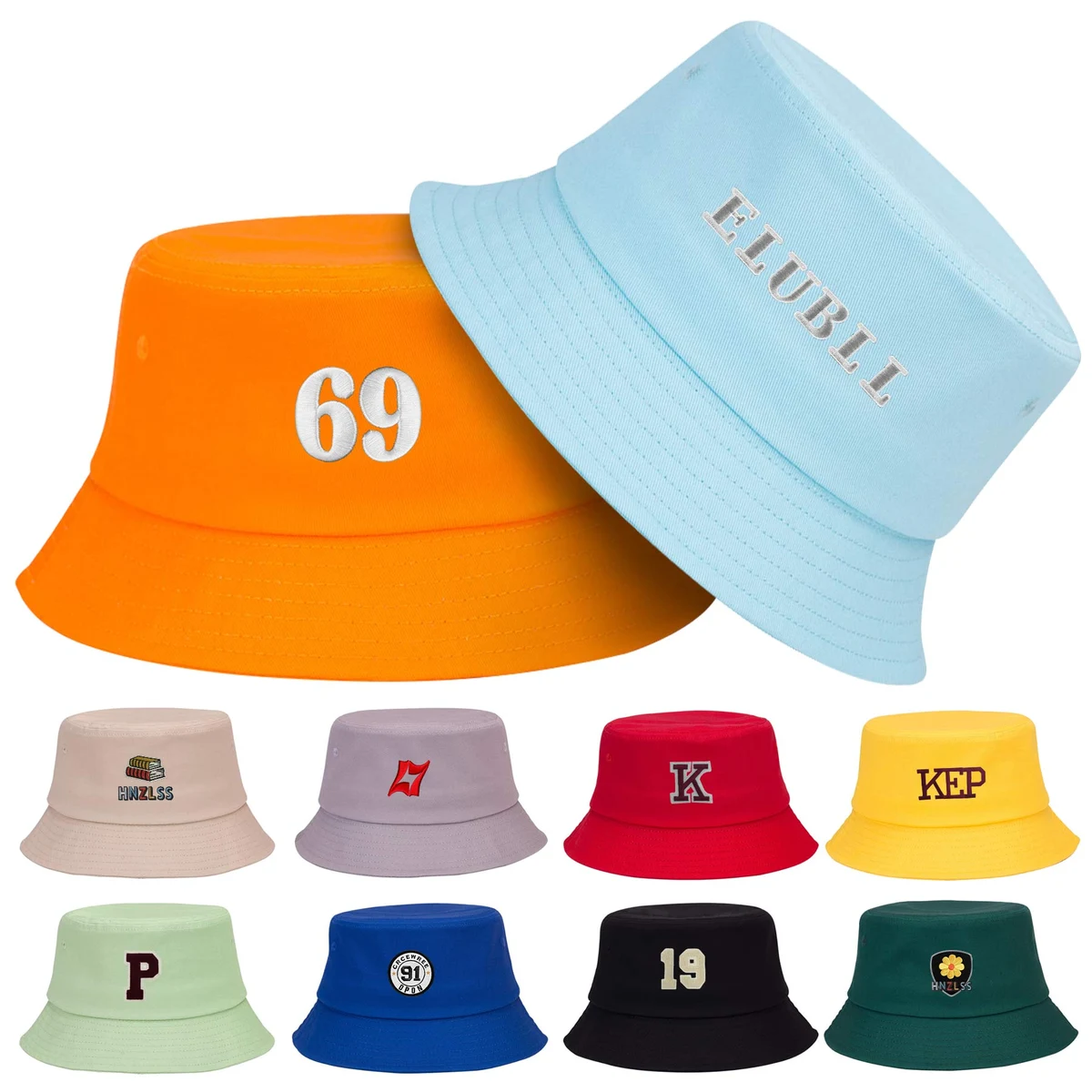 Cotton Travel Beach Bucket Hat 1