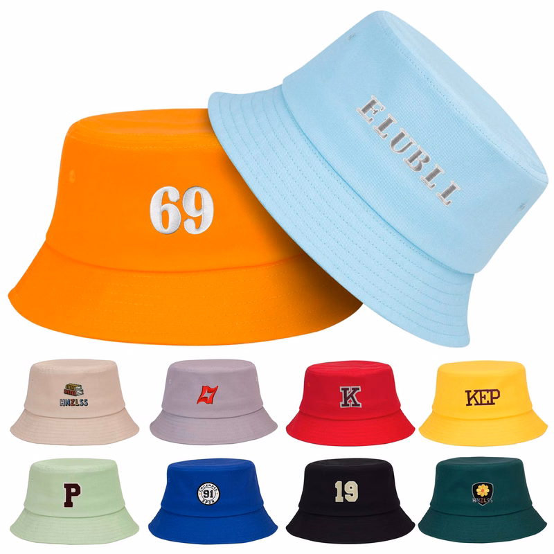 Cotton Travel Beach Bucket Hat