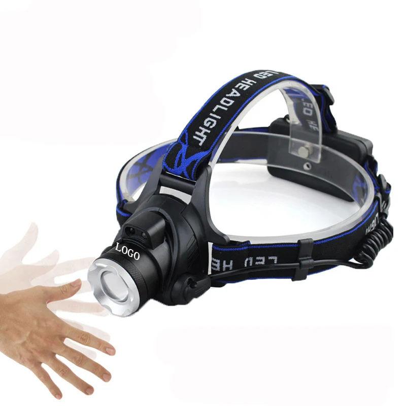 LED Headlamp Rechargeable 3 Modes 1800 Lumens CREE T6 Flashlight 1
