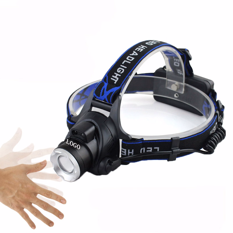 LED Headlamp Rechargeable 3 Modes 1800 Lumens CREE T6 Flashlight