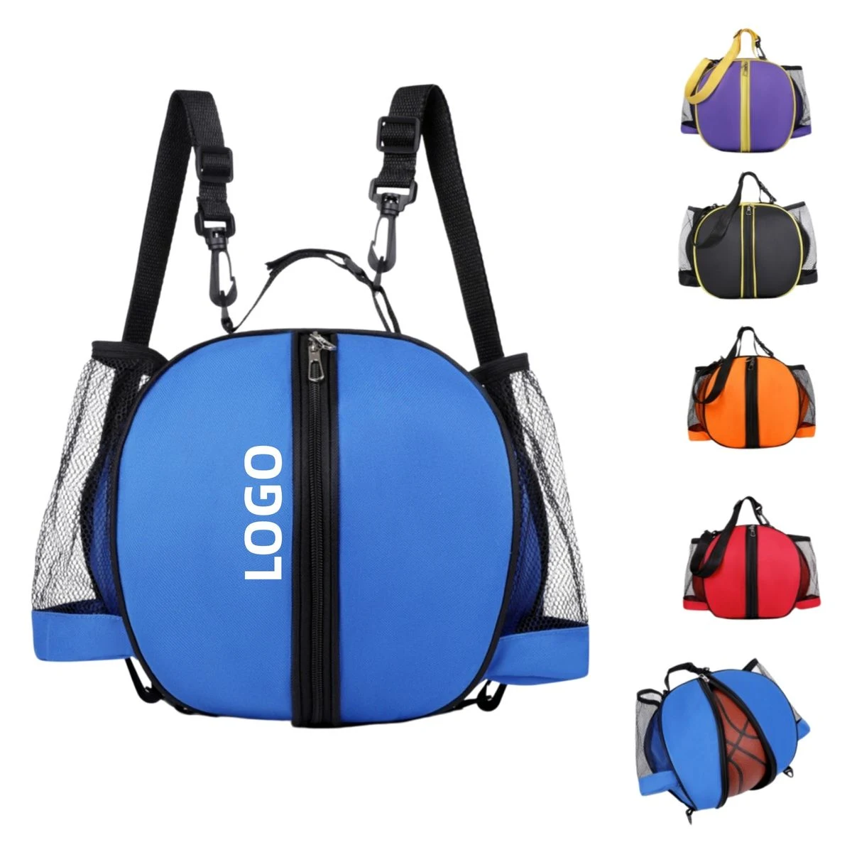 Side Mesh Pocket School Sports Bag 1