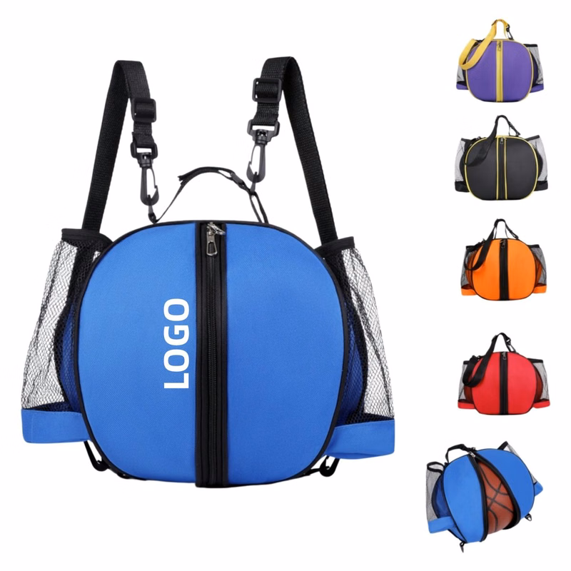 Side Mesh Pocket School Sports Bag