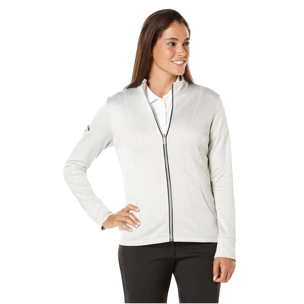 Callaway Ladies Waffle Fleece Jacket 1