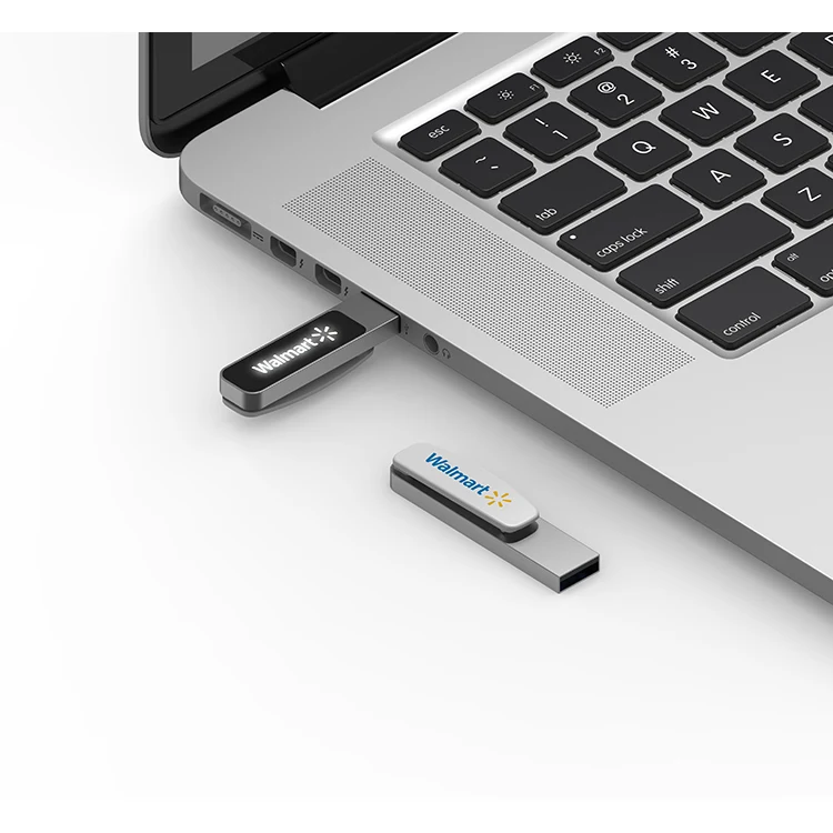 LED Glow Clip USB Drive 1
