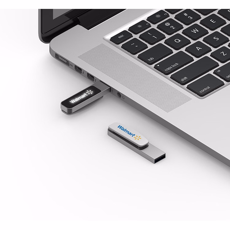 LED Glow Clip USB Drive