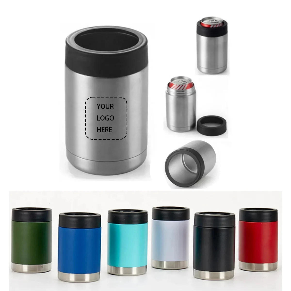 12oz 2 in 1 Beverage Holder and Tumbler 1