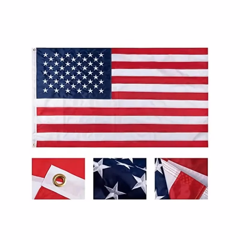 UV Fade Resistant Vivid Color Fly Breeze 3'x5' US Flag