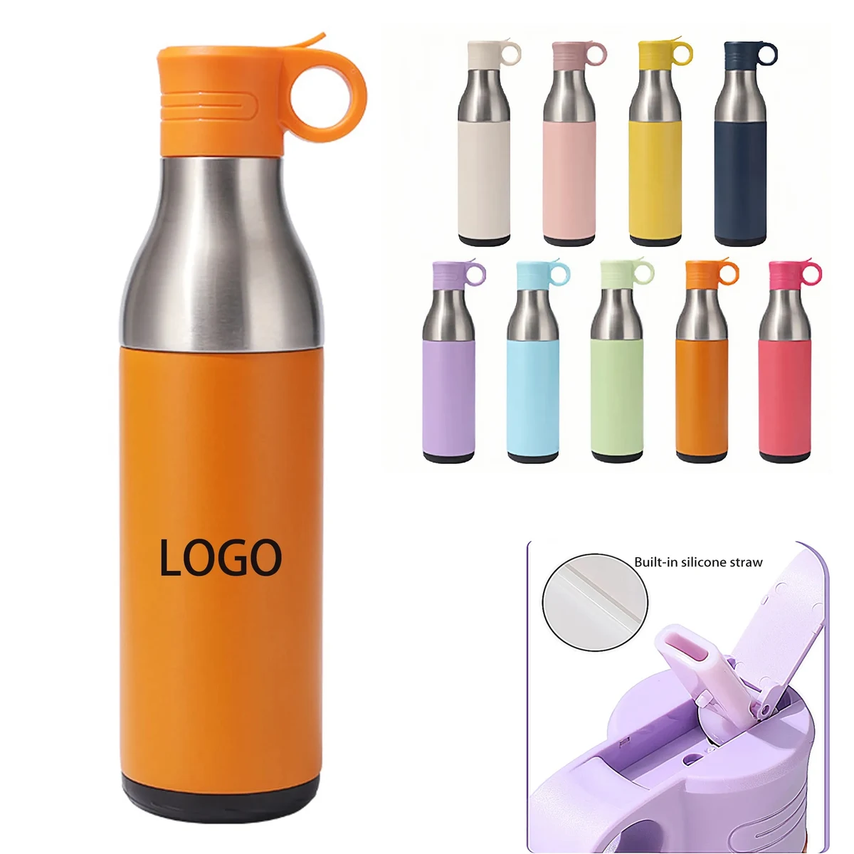 17oz Stainless Steel Insulated Bottle 1