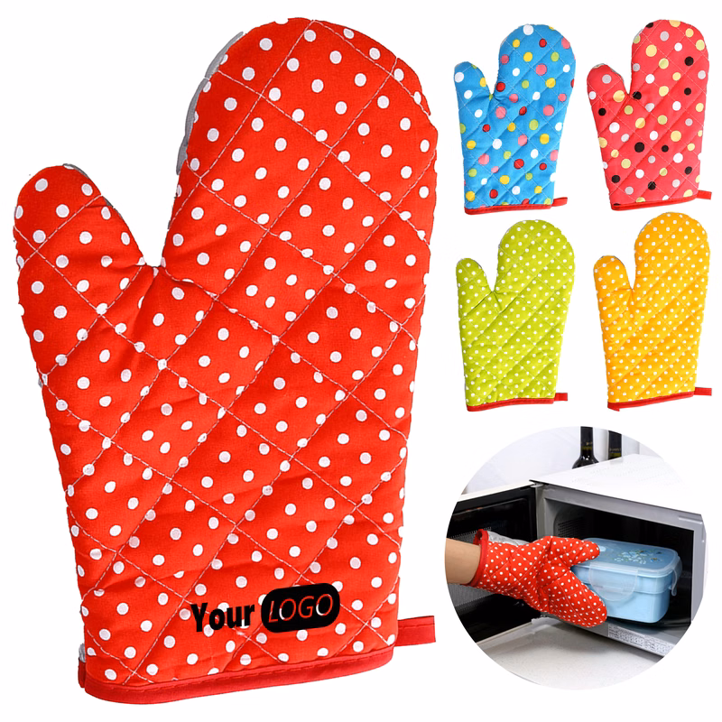 Cotton Thick Insulated Baking Gloves
