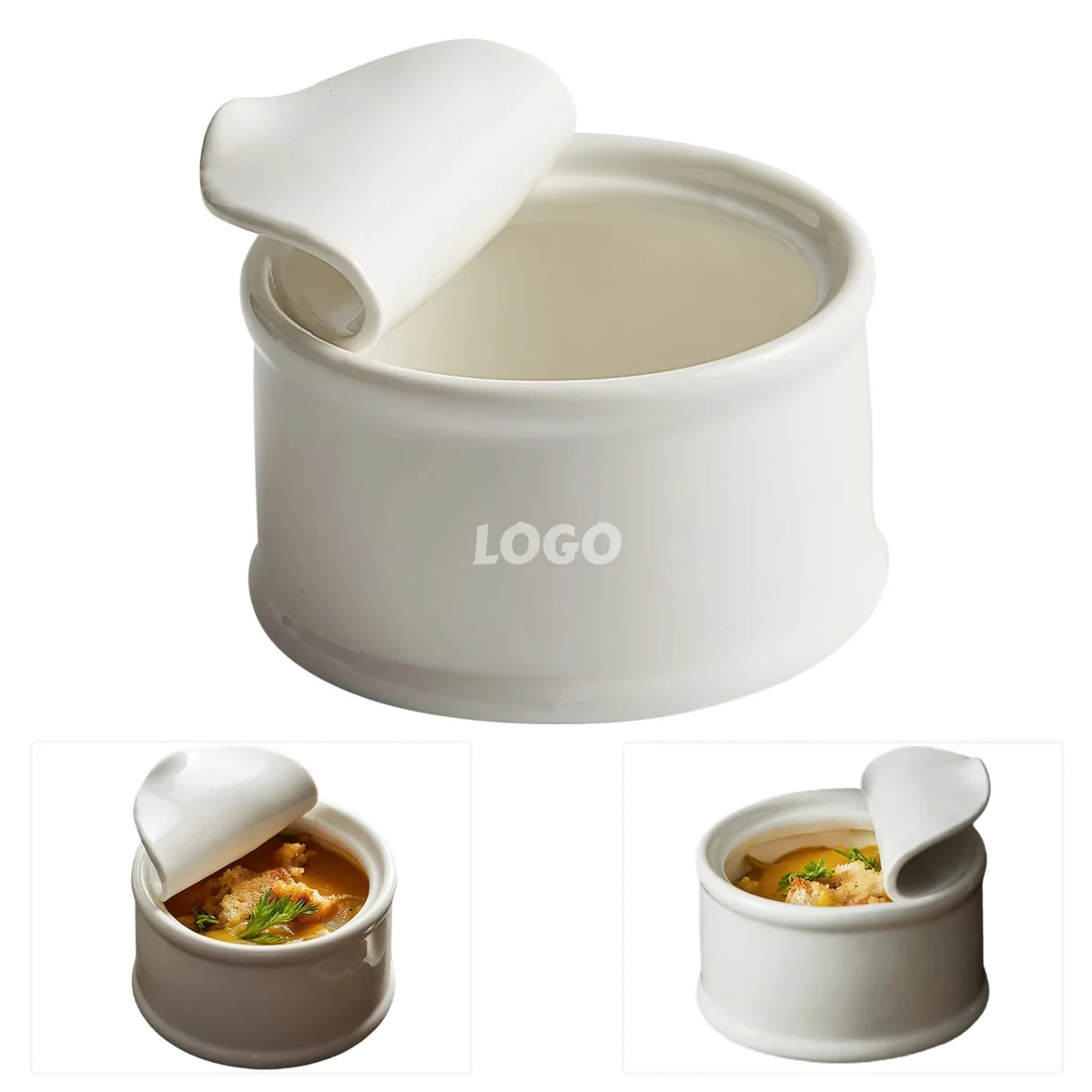 Can Ceramic Dessert Bowl Novelty 1