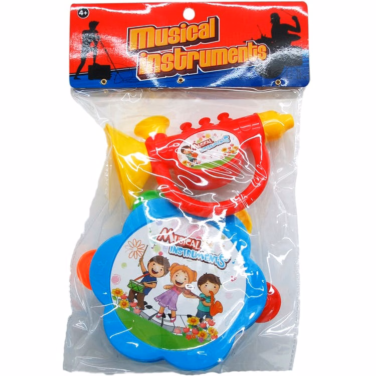 Musical Instrument Toys - Assorted 2 Pc