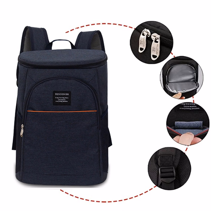 Waterproof Large Capacity Lunch Backpack with Cooler