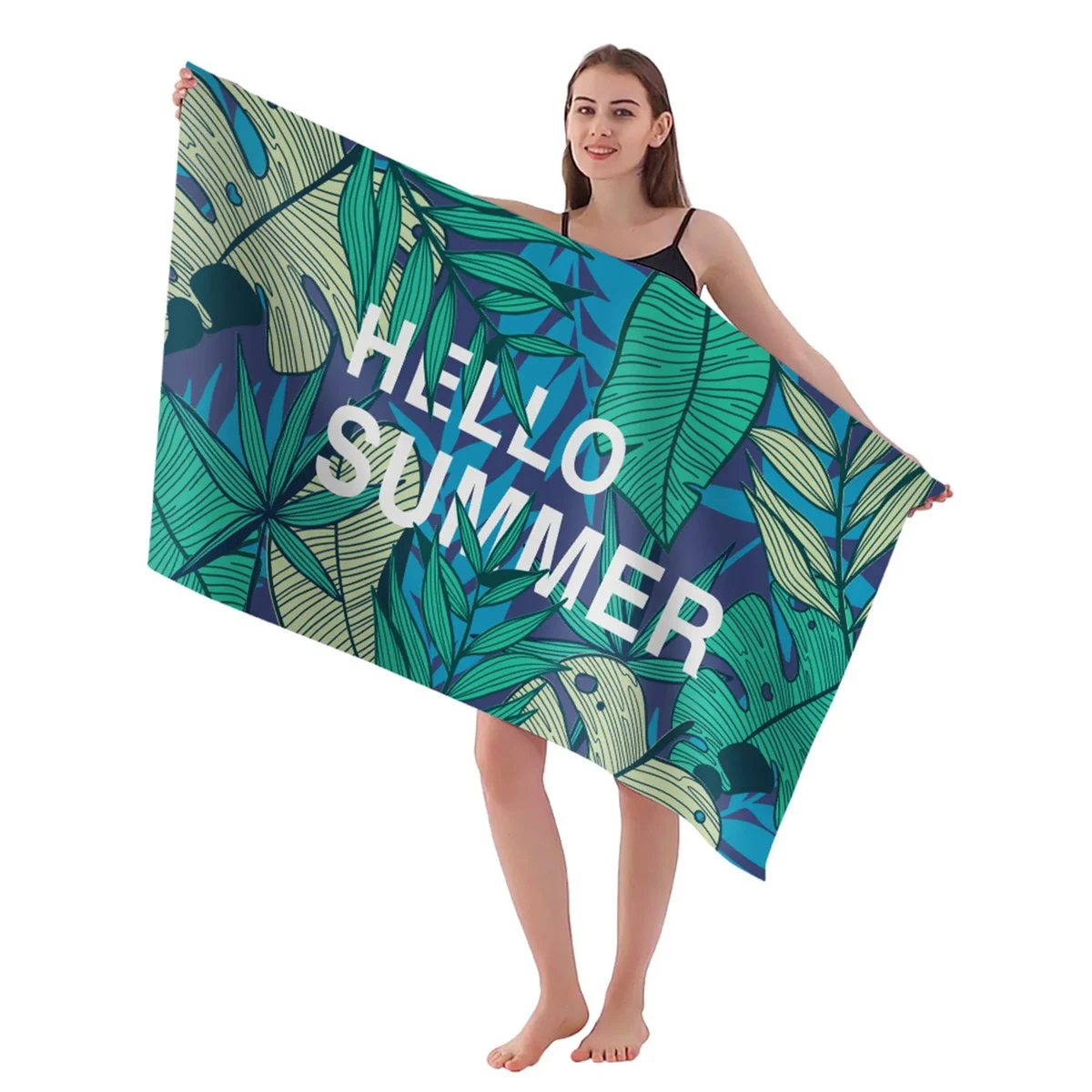 Multifunctional Microfiber Beach Towel 1