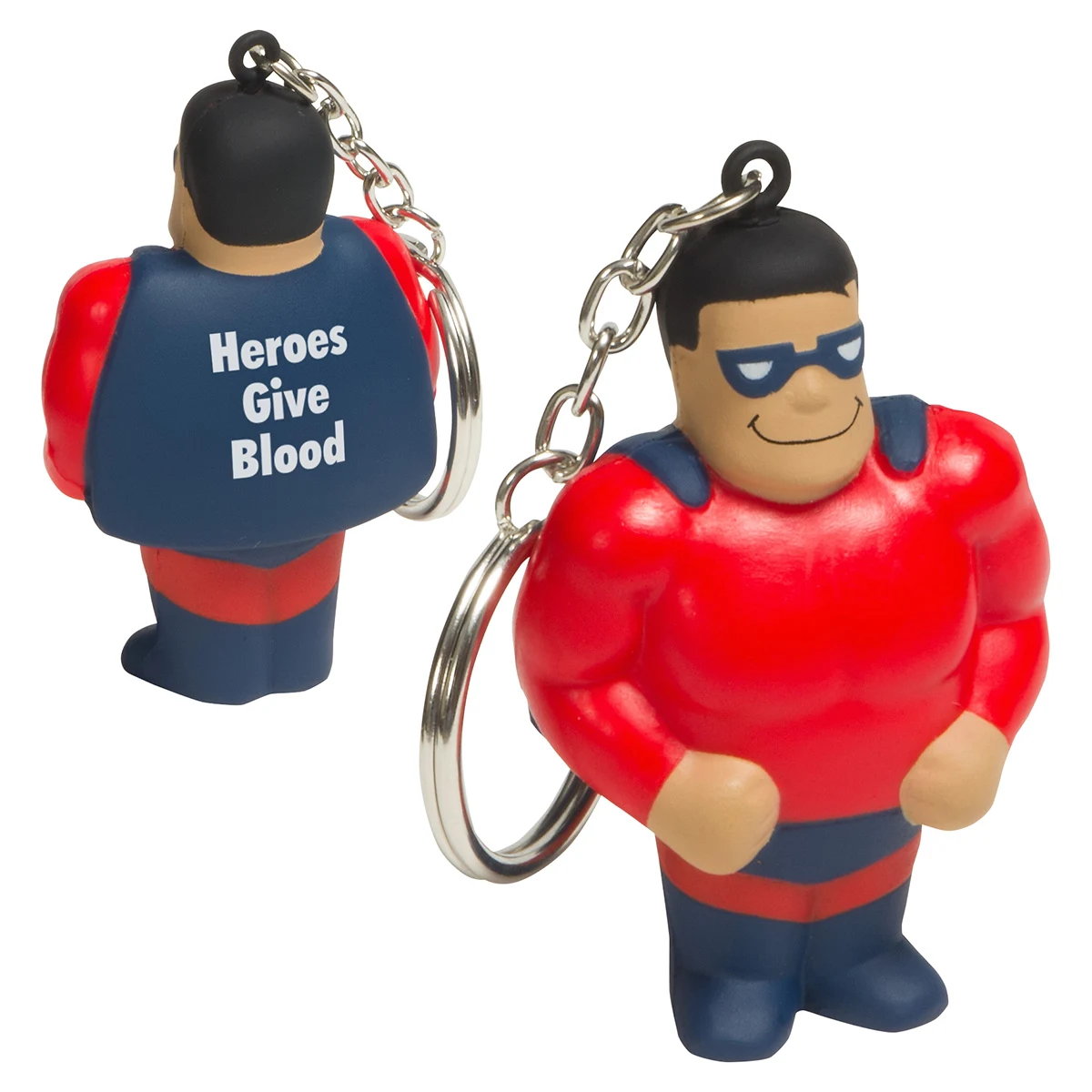 Super Hero Stress Reliever Key Chain 1