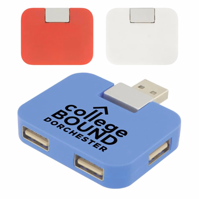 4 Port Mini USB Hub