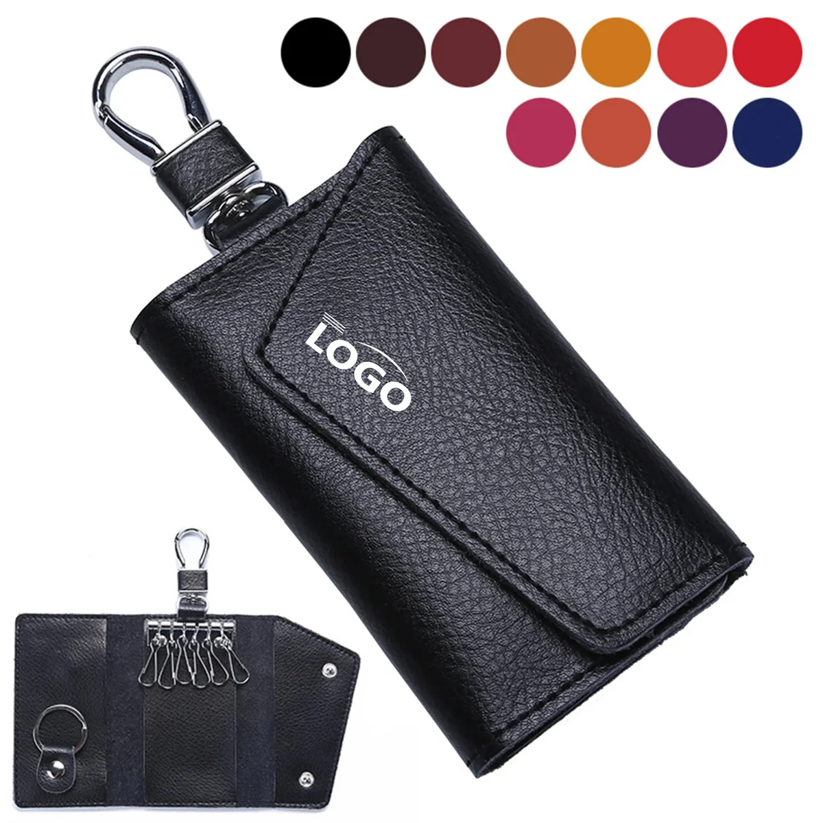 Leather Multi Key Holder Organizer For Car And Home 1