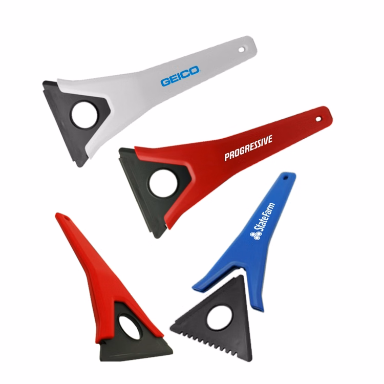 3-in-1 Ice Scraper with Interchangeable Blades - 1-Color Print