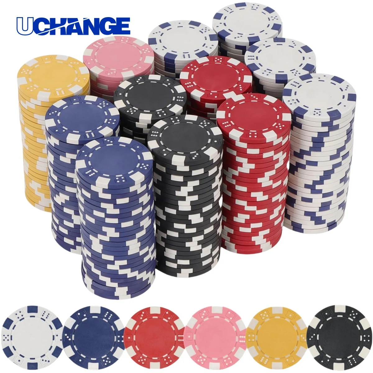 Customized Full Color Ceramic Poker Chips 1