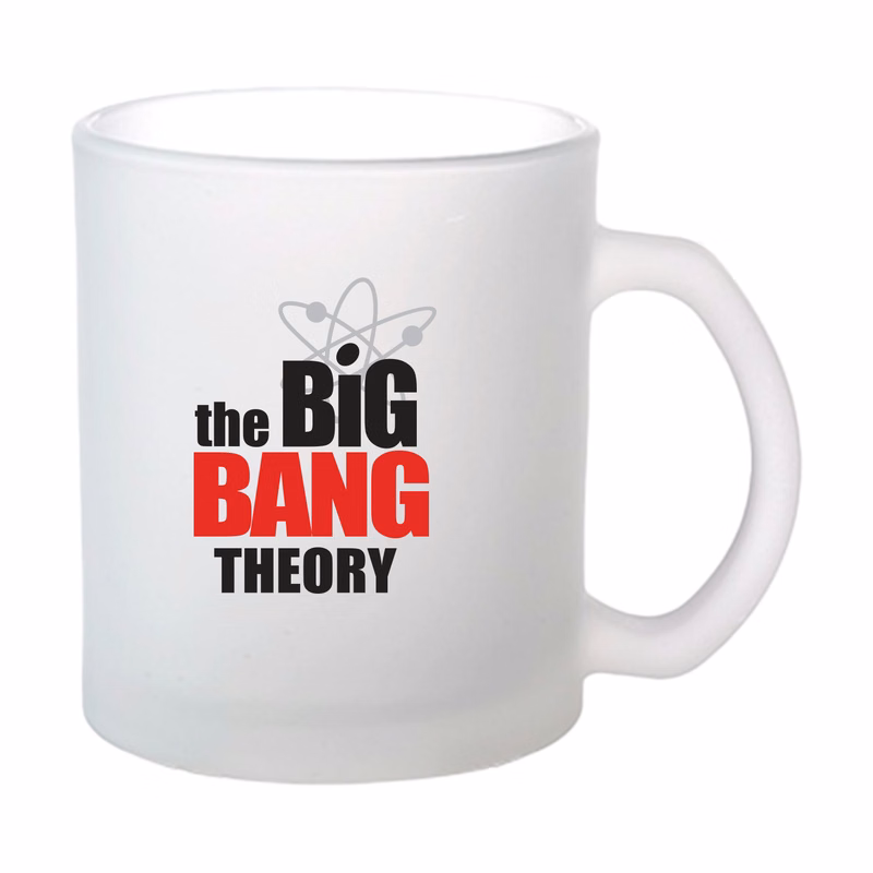 11.5 oz. Full Color Sublimation Frosted Glass Coffee Mugs