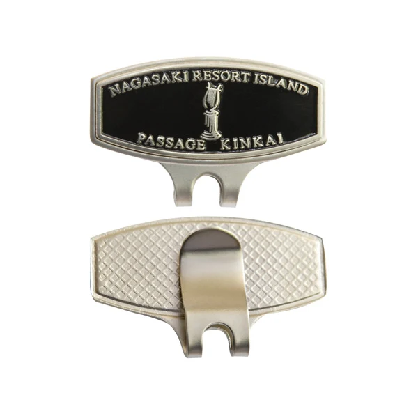 Custom Hat Clips-Brass 1