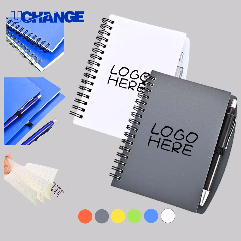 A5 Spiral Notebook Journal with Pen for Notes