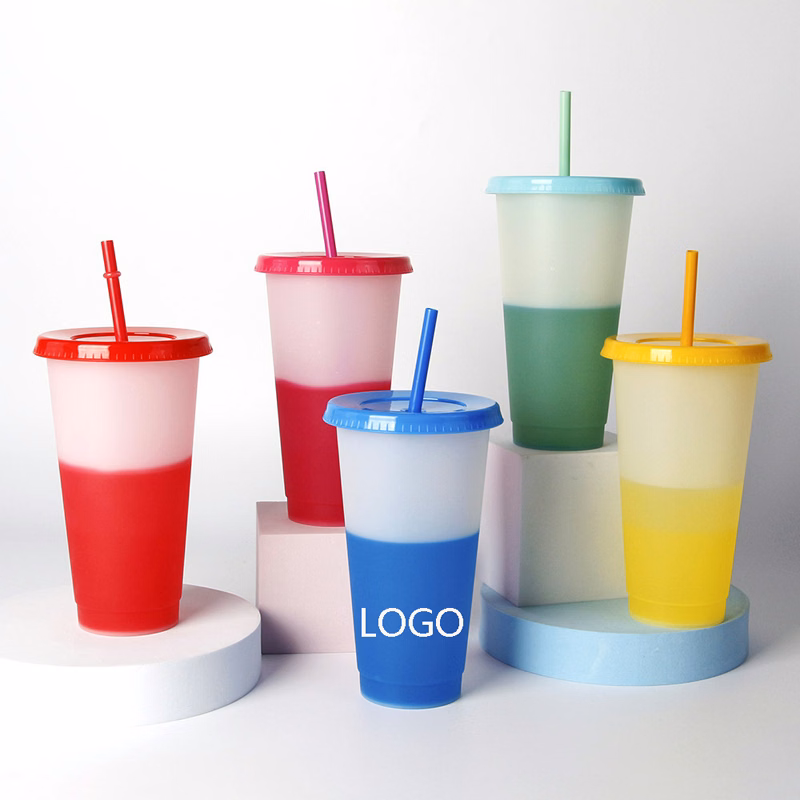24OZ Summer Tumblers Party Color Changing Cups