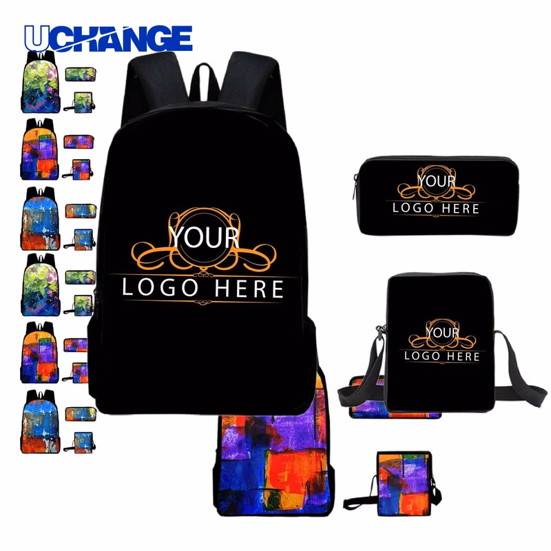 Full Color 3D Printed School Backpack