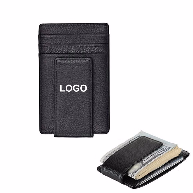 Leather Rfid Money Clip