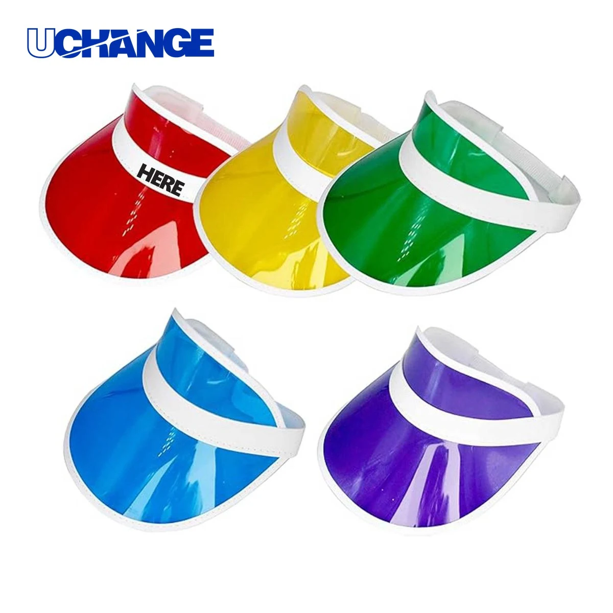 Plastic Sun Visor Hat for Outdoor Use 1