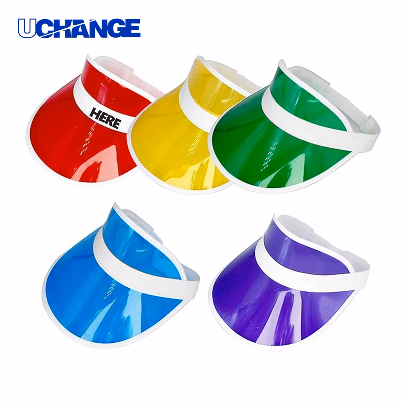 Plastic Sun Visor Hat for Outdoor Use