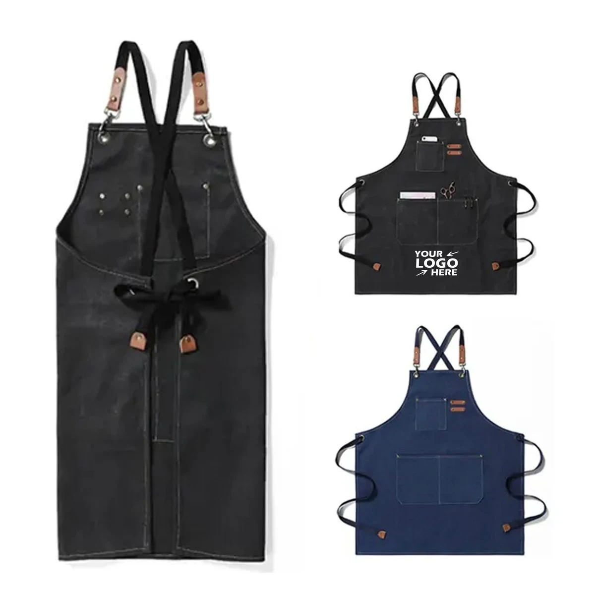 Multi-Pocket Heavy Duty Utility Work Apron 1