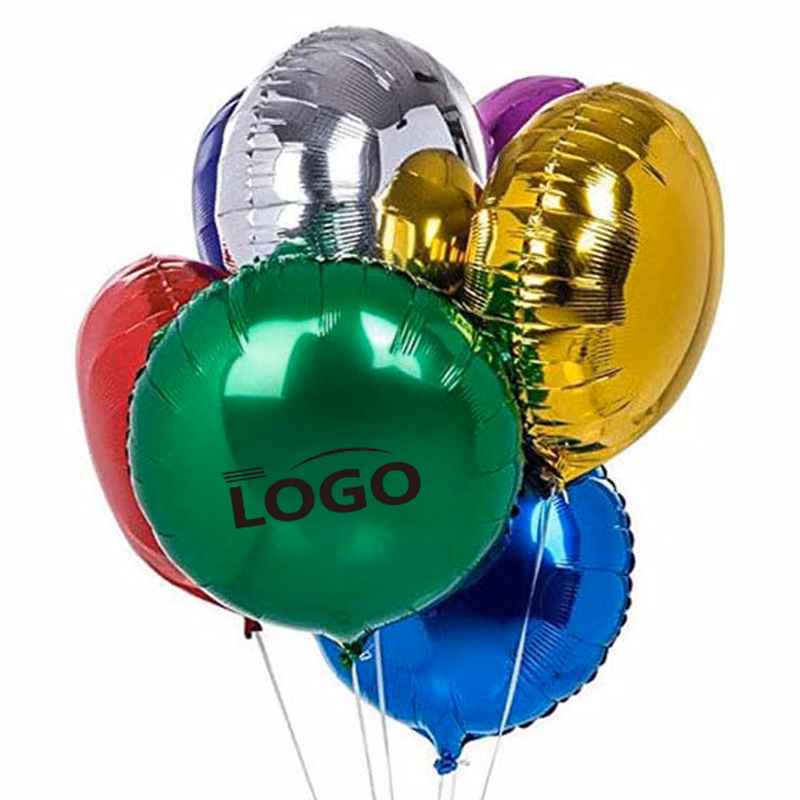 18 Inch Round Shaped Foil Balloon