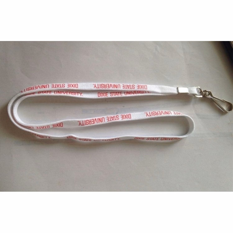 Polyester Lanyard With Metal Clip