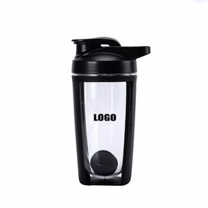 500ml Plastic Shaking Bottle With Flip Up Lid And Handle