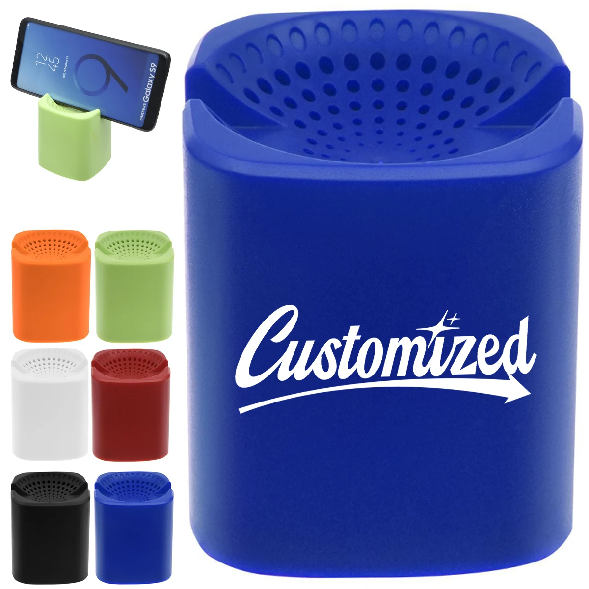 Mini Bluetooth Speaker with Phone Stand and Custom Logo 1